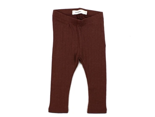 Lil Atelier rum raisin legging hulmønster